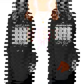 Nicu Nurse Floral Nurse Neonatal Intensive Care Unit Women Sweatshirt - Thegiftio