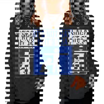 No Es Gayi Es Ropa Deeguridad De La Tsa Cuello Sudadera Mujer - Regaloses