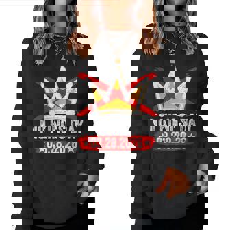 No Kings Day March 28 2026 Retro Vintage Patriotic Women Women Sweatshirt - Monsterry