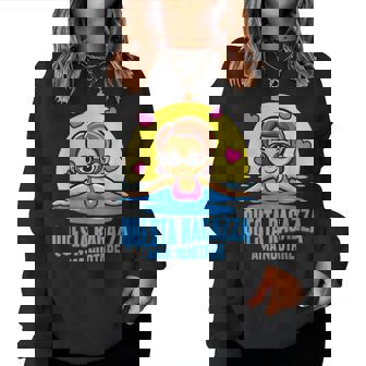 Nuotatrice Nuoto Ragazza Questa Ragazza Ama Nuotare Women Sweatshirt - Novitaregali