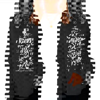 Nurse Mom My Mommy Did It And She Did It For Me Graduation Women Sweatshirt | Mazezy