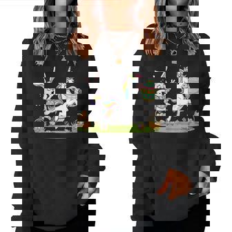 Œuf De Pâques Amusant En Forme De Licorne Pour Enfants Hommes S Pâques Sweat-shirt pour femme - Cadeauxyz