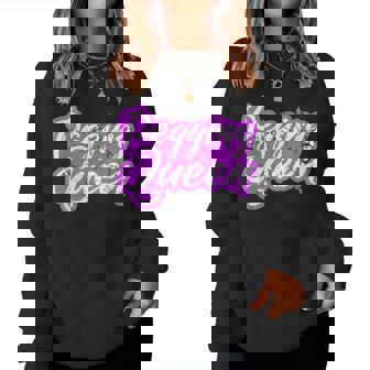 Pegging Queen Dominatrix Mistress Bdsm Cuckubmissive Women Sweatshirt - Novitaregali