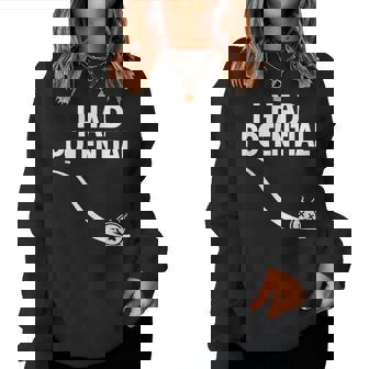 I Had Potential Physics Humor Teacher Women Sweatshirt | Mazezy