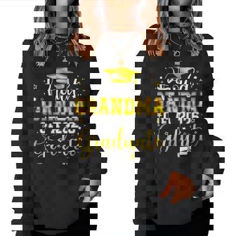 Proud Grandma Of A Class Of 2026 Graduate Senior Graduation Women Sweatshirt - Monsterry