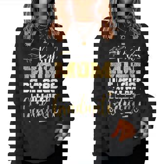 Proud Mom Of 2026 Graduate College Graduation Party Women Sweatshirt | Seseable UK