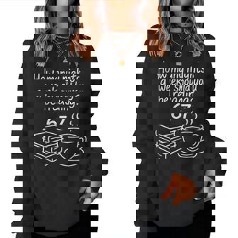 Reading 67 Six Seven English Teacher Book Lover Librarian Women Sweatshirt | Mazezy