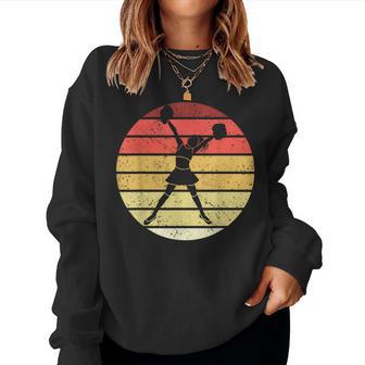 Retro Cheerleader Pom Poms Cheerleading Outfit Für Mädchen Sweatshirt Frauen - Geschenkecke