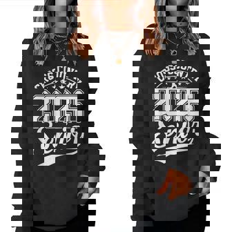 Senior 2026 Cross Country Team Mom Xc High School Graduation Women Sweatshirt | Seseable CA