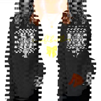 Softball Mama Softball Mama Softball Women Sweatshirt | Seseable CA