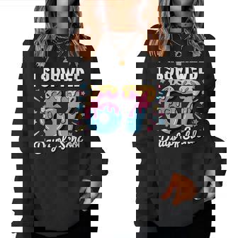 I Survived 67 Days Of School Teacher Women Sweatshirt - Monsterry