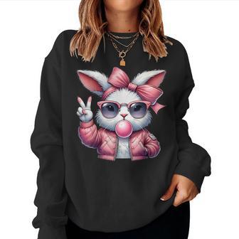 Süßes Bunny Kostüm Kaninchen Hase Ostern Sweatshirt Frauen - Geschenkecke