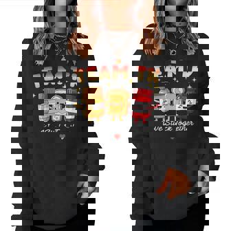 Team Tk We Stick Together Teacher Transitional Kindergarten Women Sweatshirt - Monsterry