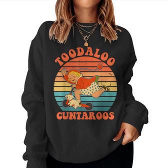 Toodaloo Cuntaroos Roller Girl Vintage Women Sweatshirt - Thegiftio UK