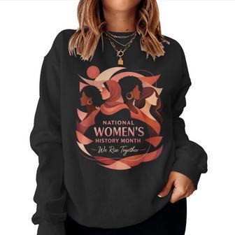 History Month National Women's History Month 2026 Women Sweatshirt - Thegiftio UK