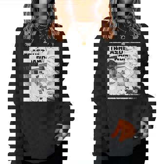 Trashed Panda Racoon Trend レディーススウェットシャツ - Kawaiitshirt