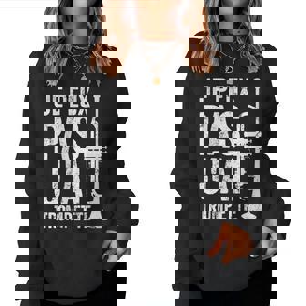 Trompette Je Peux Pas J'ai Trompette Pour Trompettiste Sweat-shirt pour femme - Cadeauxyz