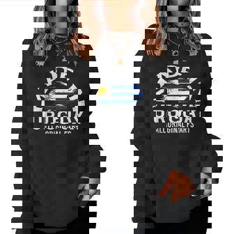 Uruguay Per Le Donne Bandiera Uruguayana Per Gli Uomini Uruguayo Women Sweatshirt - Novitaregali