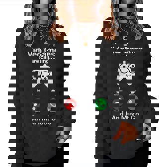 Video Games Are Calling And I Must Go Gamer Women Sweatshirt - Thegiftio