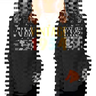 Vintage 1954 Divertido 72 Cumpleaños Hombre 72 Años Sudadera Mujer - Regaloses