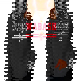 Wabash College Vintage Arch For Women Women Sweatshirt | Mazezy