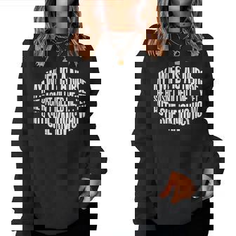 My Wife Is A Nursehe Hasn't Killed Me… Women Sweatshirt - Novitaregali