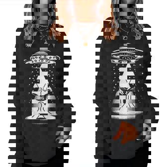 Zanzara Papà Mamma Amante Divertente Ufo Alieno Women Sweatshirt - Novitaregali