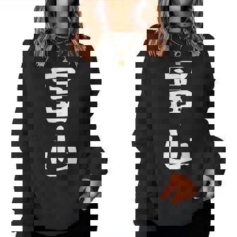 【冨山】苗字 名字 名入れ 家族お揃い 女性 男性 子供 面白い 名前 おもしろ 服 ギャグ ネタ ウケ狙い レディーススウェットシャツ - Kawaiitshirt