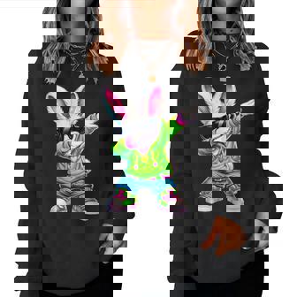 かわいい アニメ ダビングバニー ウサギ ハッピー イースター 男の子 女の子 キッズ レディーススウェットシャツ - Kawaiitshirt