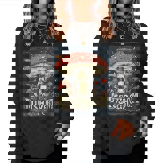 きのこの森の服 男の子 女の子 レディーススウェットシャツ - Kawaiitshirt