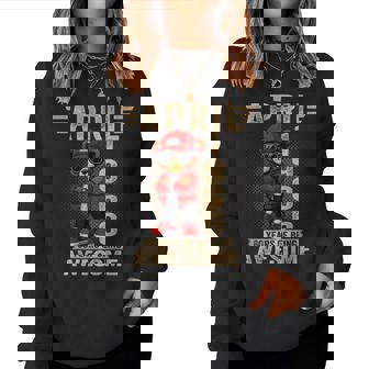 オンバック 4月60日 誕生日 男性 女性 1966年 テディベア レディーススウェットシャツ - Kawaiitshirt