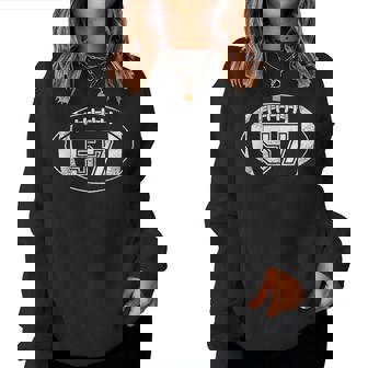 フットボール選手 57 Football Mom Dad ジャージ 57 代表チーム。 レディーススウェットシャツ - Kawaiitshirt