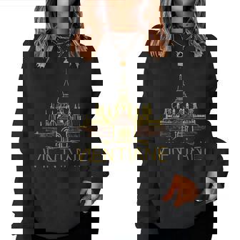 ヴィエンチャンシティ・ラオス お土産ギフト 男性 女性 レディーススウェットシャツ - Kawaiitshirt