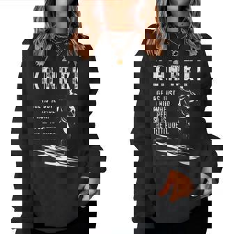 還暦祝い ランニング好き ジョギング ランニング愛好者 父 母 男性 女性 還暦 お祝い 60歳 レディーススウェットシャツ - Kawaiitshirt