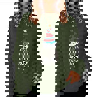 The Bad Seed Good Egg Teacher Christmas Costume Food Group Women Sweatshirt | Seseable CA