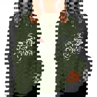 Believe Christian Nativity Scene Christmas Matching Family Women Sweatshirt | Mazezy