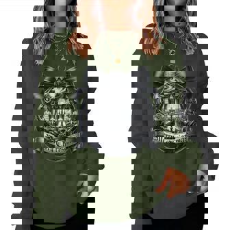 Black And White Gothic Accessories Goth Mom Merry Christmas Women Sweatshirt | Seseable CA