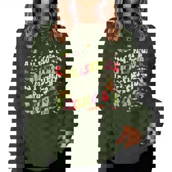 Christmas Students Stop Saying 6 7 Six Seven Meme Teacher Women Sweatshirt | Mazezy