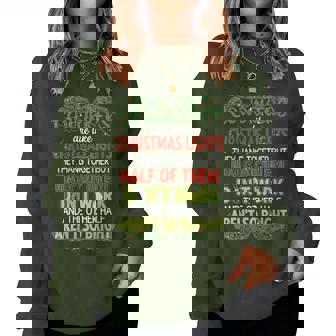 Coworkers Like Christmas Lights Office Holiday Work Women Sweatshirt | Mazezy