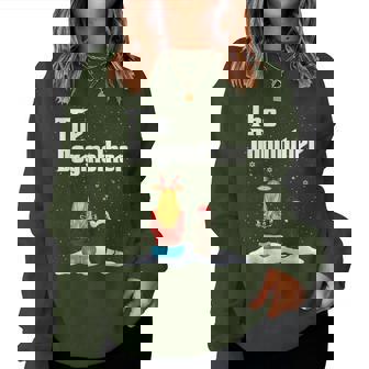 The Dogmother Whippet Dog Mom Christmas Puppy Xmas Women Sweatshirt - Seseable