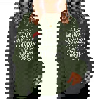 First Christmas As Mom New Mother Holiday 2025 Women Sweatshirt | Mazezy