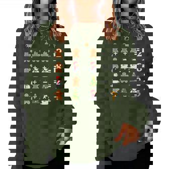 6 7 Meme Christmas Order Of Operations Math Teacher Women Sweatshirt - Thegiftio