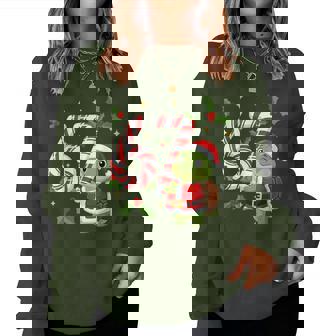 67 Meme Turtle Christmas Pjm Family Matching Women Sweatshirt | Mazezy