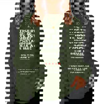 Christmas Donald Trump Trump Gag Women Sweatshirt - Monsterry