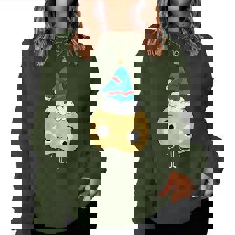 Good Egg Teacher Christmas Costume Group The Cool Bean Women Sweatshirt | Seseable CA