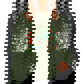 Goose Nurse X-Ray Radiologist Christmas Holiday Women Sweatshirt - Thegiftio