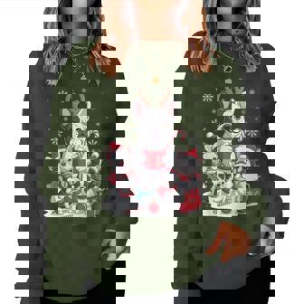 Santa French Bulldog Dogs Christmas Xmas For Men Women Sweatshirt - Monsterry