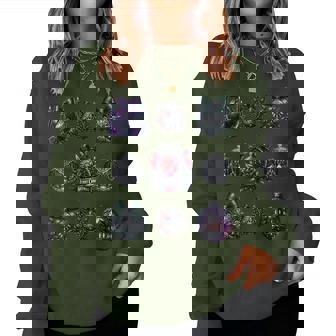 Goth Girl Must Haves For Christmas Season Unique Gothic Xmas Women Sweatshirt | Seseable CA