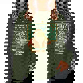 Haunted By 6-7 Teacher 67 Christmas Santa Six Seven Women Sweatshirt | Mazezy