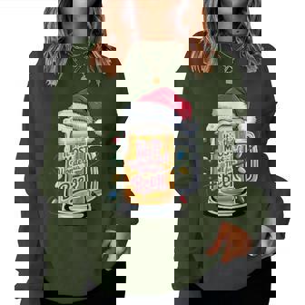 It's The Most Wonderful Time For A Beer Christmas Cheer Women Sweatshirt | Seseable CA